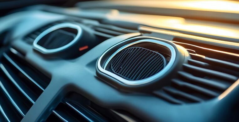 Close-up of Car Air Vent