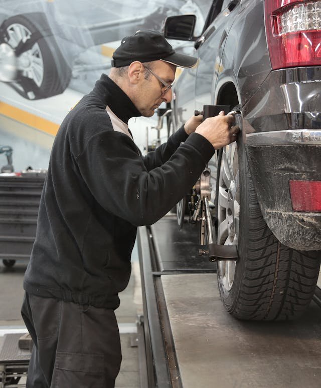 Wheel Alignment by a rofessional