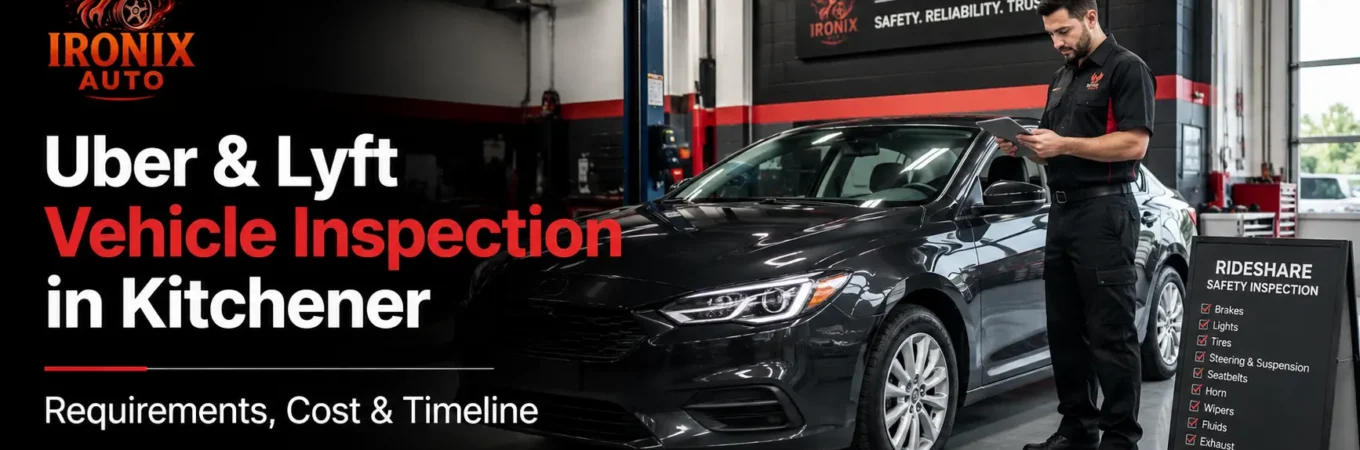 Uber & Lyft Vehicle Inspection in Kitchener