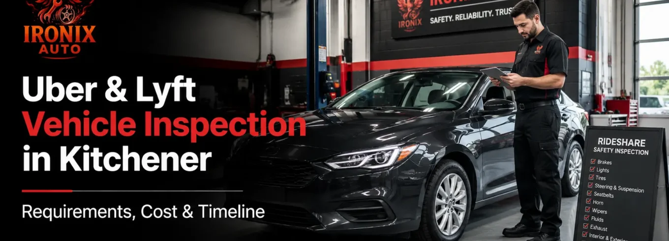 Uber & Lyft Vehicle Inspection in Kitchener